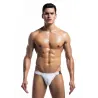MOB Eroticwear Jockstrap Fetish Swim Blanc
